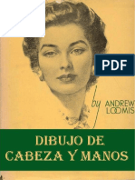 Andrewloomis-dibujo de Cabeza y Manos Esp