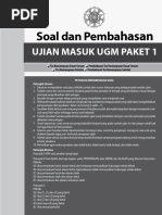 Ebook Pembahasan Latihan Soal UTUL UGM SAINTEK