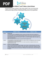 Difference Between PMBOK 5th and 6th Edition: A Quick Glimpse