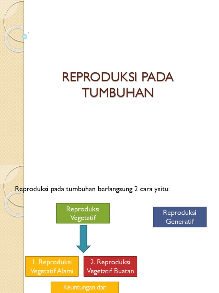 Reproduksi Pada Tumbuhan
