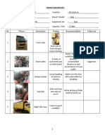 1 Inspection Report Dump Truck Da 1038 La