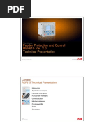 REF615 V4.0 ANSI Configuration D REF615 V4.0 ANSI Configuration D | PDF ...