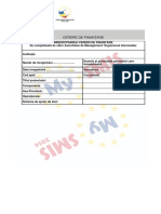 Anexa 1 Formatul Cererii de Finanțare 8 - 1 - A - Ambulatorii