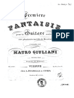 Giuliani, M. - Op. 122. Premiere Fantaisie ... Sur Plusierus Motifs de Rossini PDF