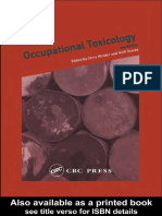 Occupational Toxicology PDF
