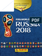 Álbum Da Copa Do Mundo - 2018 - Rússia (III)