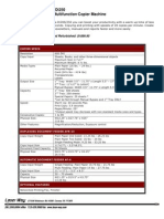 Minolta Di 250 Specs