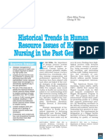 Historical Trends in Human Resource Management