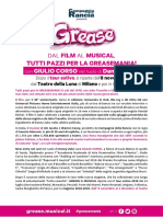 Grease Comunicato Maggio2018