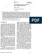 Pelestarian Hutan Dalam Hubungannya Dengan Lingkungan Dan Potensi Ekonomi - UG PDF