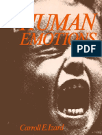 Carroll E. Izard Human Emotions (1977) PDF