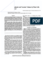 Culture': Regulation of Cytoplasmic and Volumes Cells Suspension