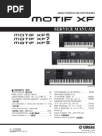 Yamaha Motif Xf6 Xf7 Xf8 Service Manual