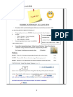 Rubrik Skor Sejarah SPM