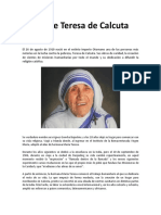 Madre Teresa de Calcuta