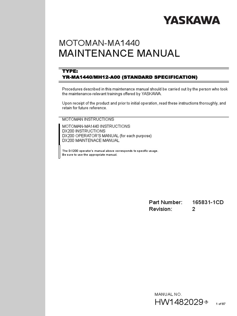yaskawa ma1440