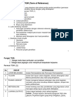 2 Tor Dan Rancangan Penelitianan