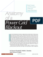 The Anatomy of A Power Grid Blackout - Root Causes and Dynamics of Recent Major Blackouts