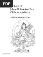 Green Tara Nagarjuna Sadhana PDF