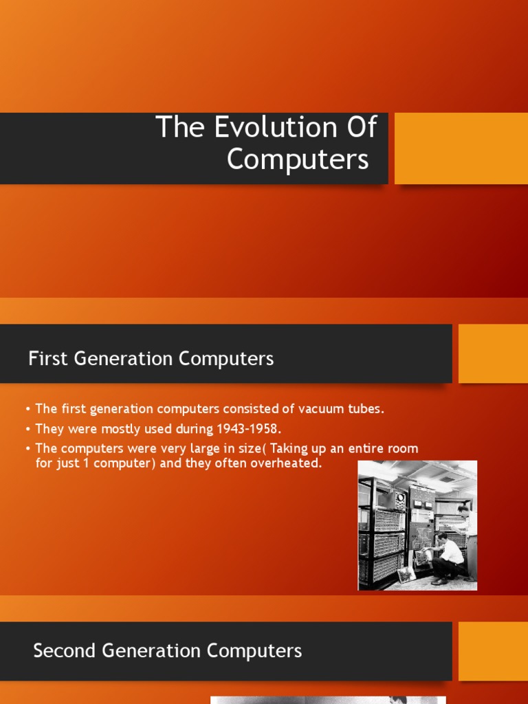 The Evolution of Computers | PDF