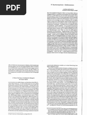 Schafer Modellfall Mahler Auszuge