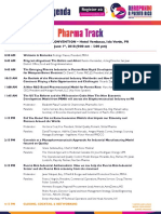PRMA - Pharma Track Agenda 2018 - Rev. - 5!18!2018