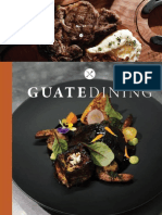 Colaboración en la revista Guatedining - Edición 41 - Febrero 2018