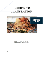 A Guideline To Translation 1 PDF