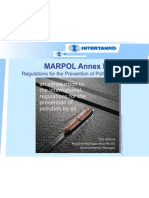 Marpol Annex I: Regulations For The Prevention of Pollution by Oil