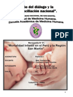 Monografía Mortalidad Infantil en El Perú y San Martín