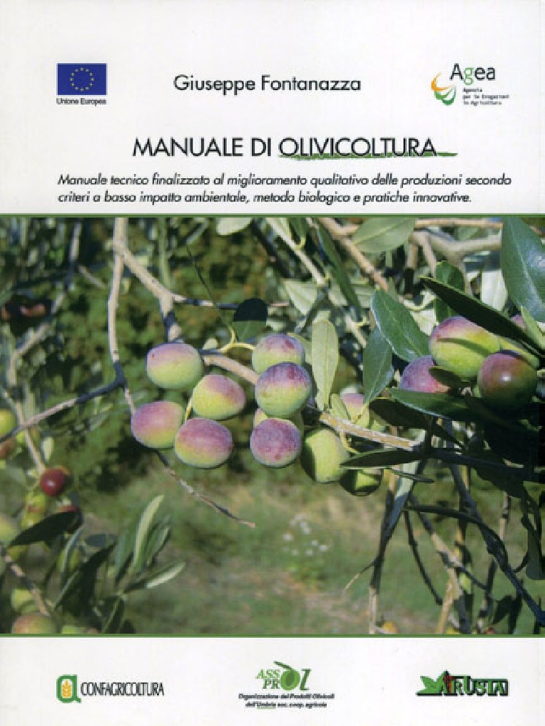Manuale di olivicoltura pdf