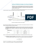 Calculo de La Compensacion Por Perdida de Energia en Los Pozos de Registro