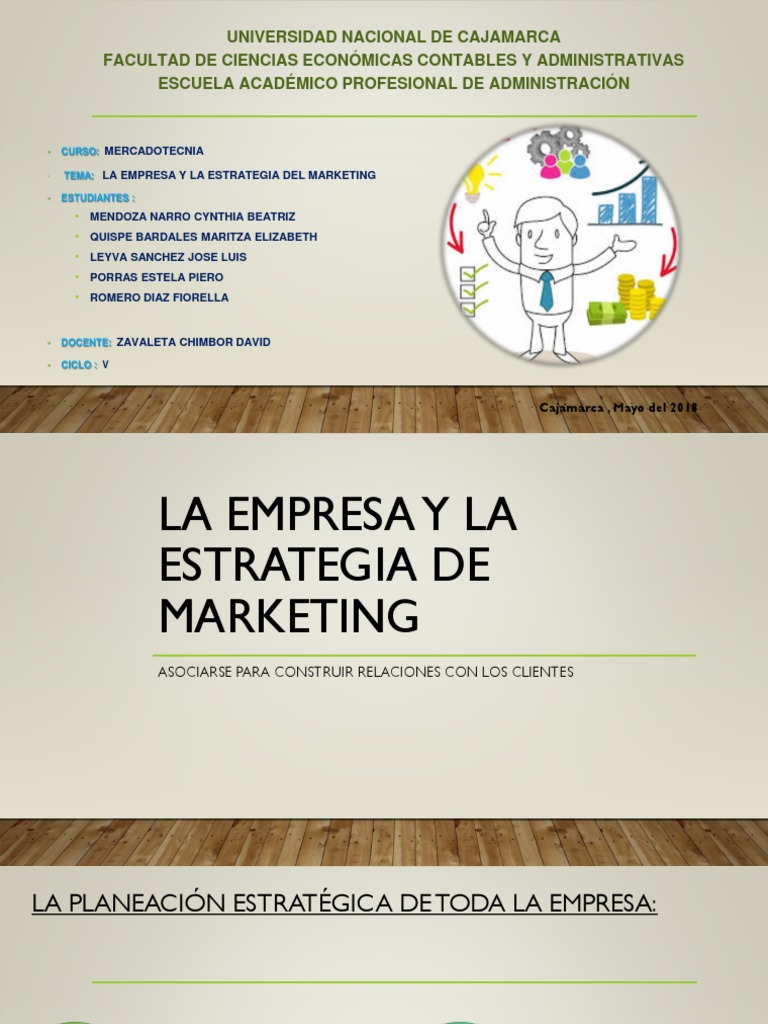 Estrategia de Marketing Empresarial | PDF | Los consumidores | Marketing