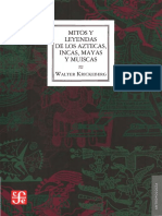 Mitos y Leyendas de Los Aztecas, Incas, Mayas y Muiscas PDF