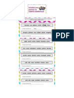 Campos Semanticos, Categorias