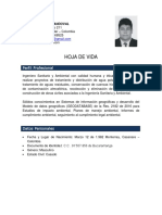 Ingeniero ambiental CV Felipe Pacheco