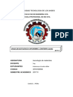 Universidad Tecnologia de Los Andes: Facultad de Ingenieria Civil Escuela Profesional de Ing Civil