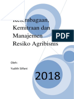 Buku Kelembagaan, Kemitraan Dan Manajemen Resiko Agribisnis