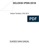 Bimbel Seleksi IPDN Provinsi Gorontalo 2018 Oleh Sofyan Tambipi