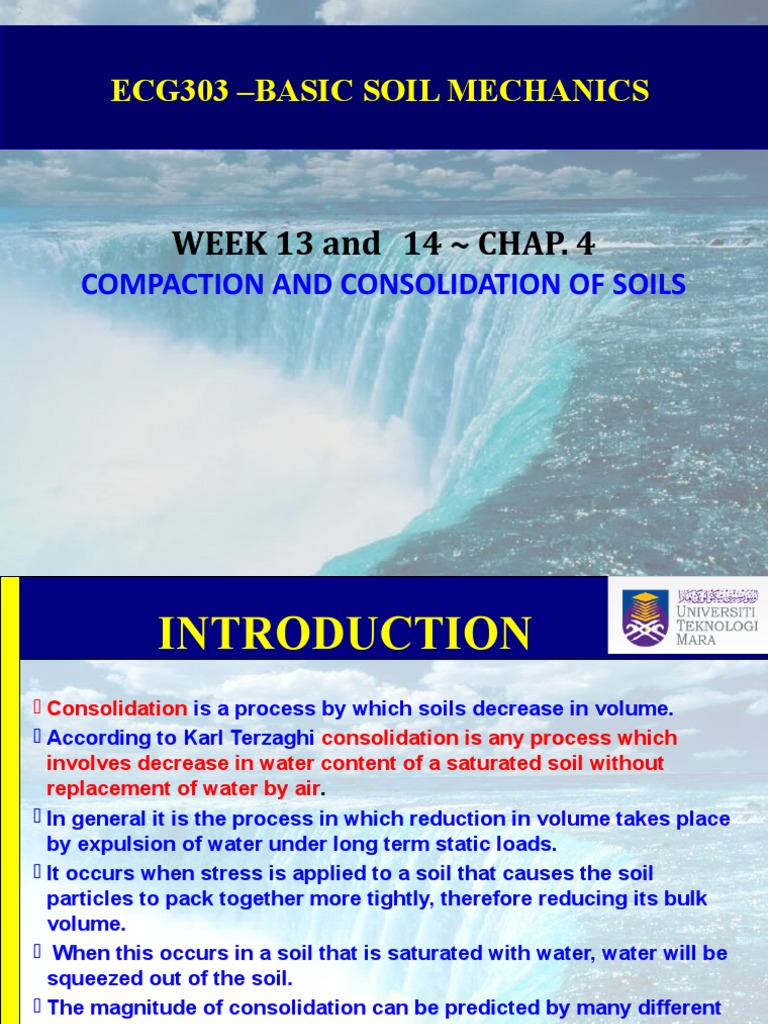 Consolidation and Settlement of Soils | PDF | Soil Mechanics ...