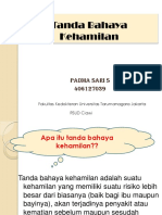 234436542 Tanda Bahaya Kehamilan Ppt