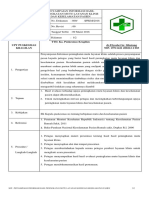 Sop - Penyampaian Informasi Hasil Peningkatan Mutu Layanan Klinis Dan Keselamatan Pasien