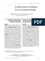 Prevalencia de Abuso Sexual en Estudiantes y Su Relación Con El Consumo de Drogas - L Ramos-Lira, G Saldívar-Hernández PDF