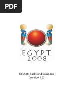 IOI 2008 Tasks and Solutions (Version 1.0)