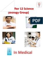 After 12 Science (Biology Group) : Careers