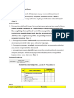 Instrumen Kinerja Melakukan Praktikum