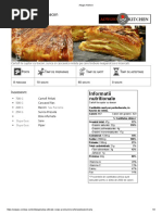 Carto La Cuptor Cu Bacon: Informatii Nutritionale