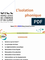 ALEC15 Isolation Phonique
