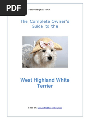 Westie Doggie Book