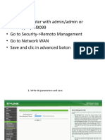 TPLINK Configuration